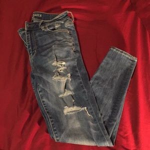 AEO size 10 denim jeggings